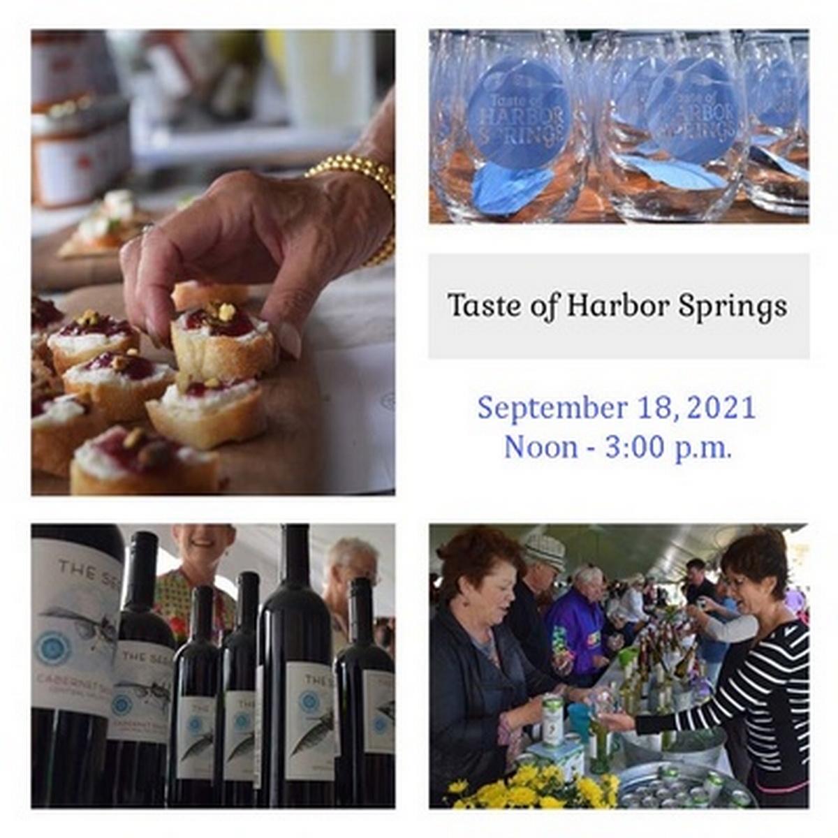 *26th Annual Taste of Harbor Springs 2021 Sep 18, 2021 Harbor